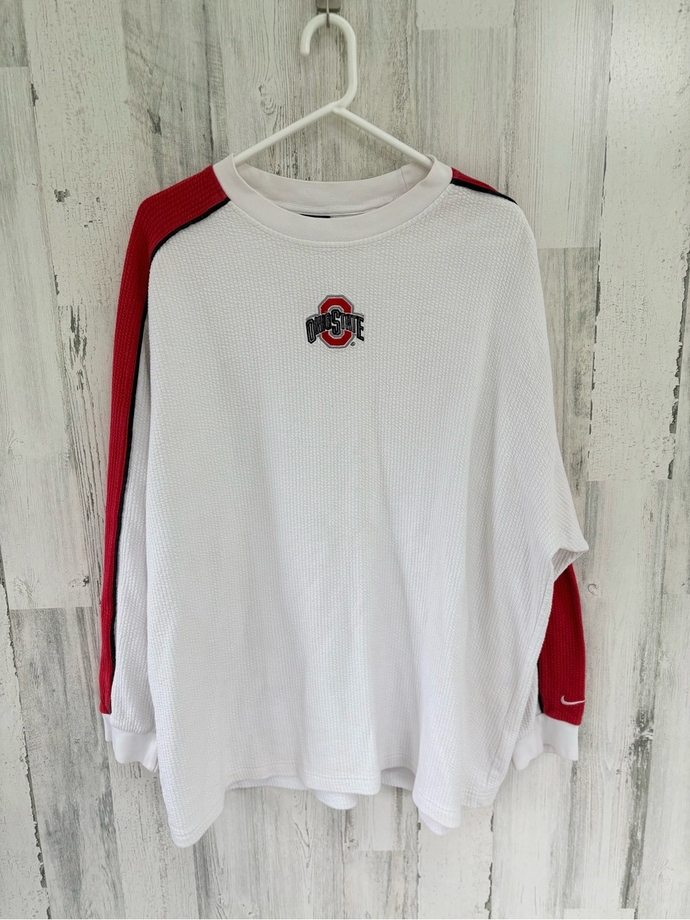 Nike Vintage 90’s Men’s Size XXL 100% Cotton Crewneck Textured Pullover
